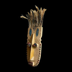 African Wood Hanging Grebo Mask Liberia African Mask Tribal Face Mask masks for wall-G2002