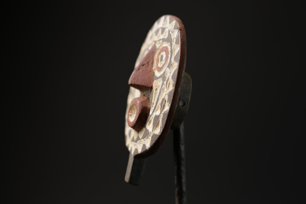 African Tribal Wood masks Home Décor Handmade Sun Bobo-bwa Wooden Masks-6913
