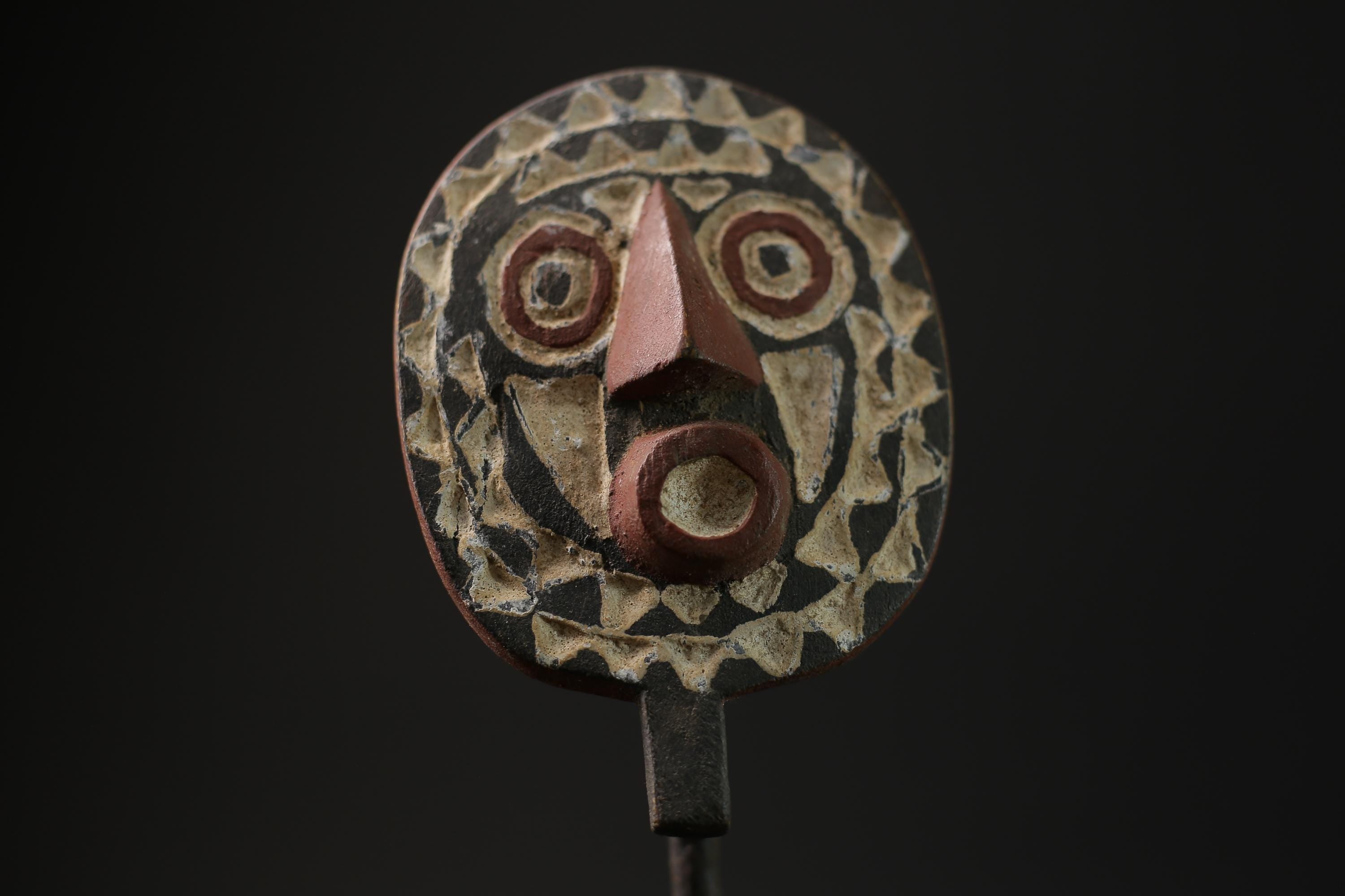 African Tribal Wood masks Home Décor Handmade Sun Bobo-bwa Wooden Masks-6913