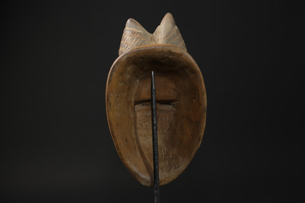 African Home Decor masks Wall Hanging Traditional Antique Folk Art Baule-G2263