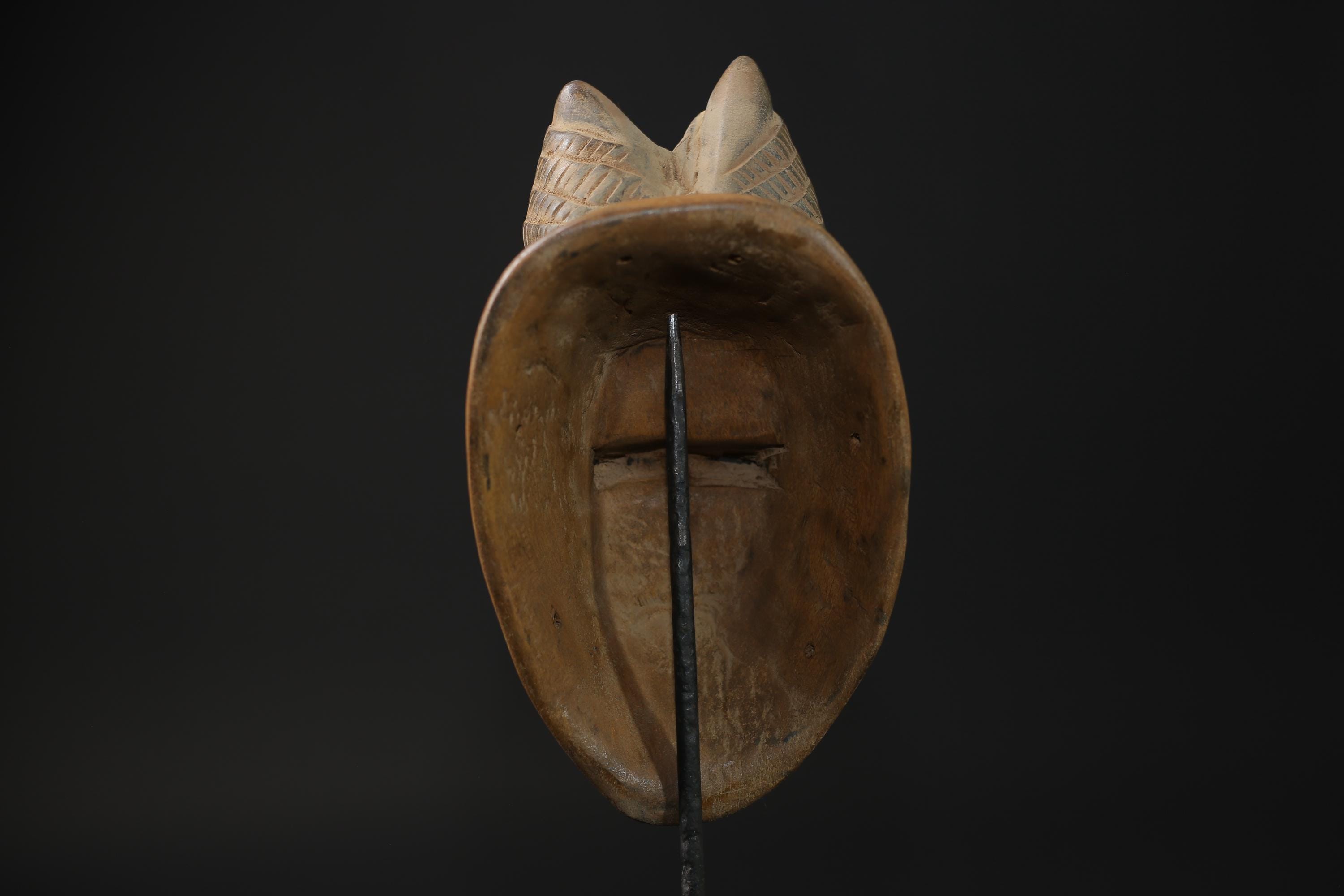 African Home Decor masks Wall Hanging Traditional Antique Folk Art Baule-G2263