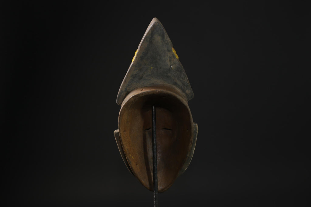 African mask West African Guro Mask with Two horn, Baule Tribe masks for wall-G2268