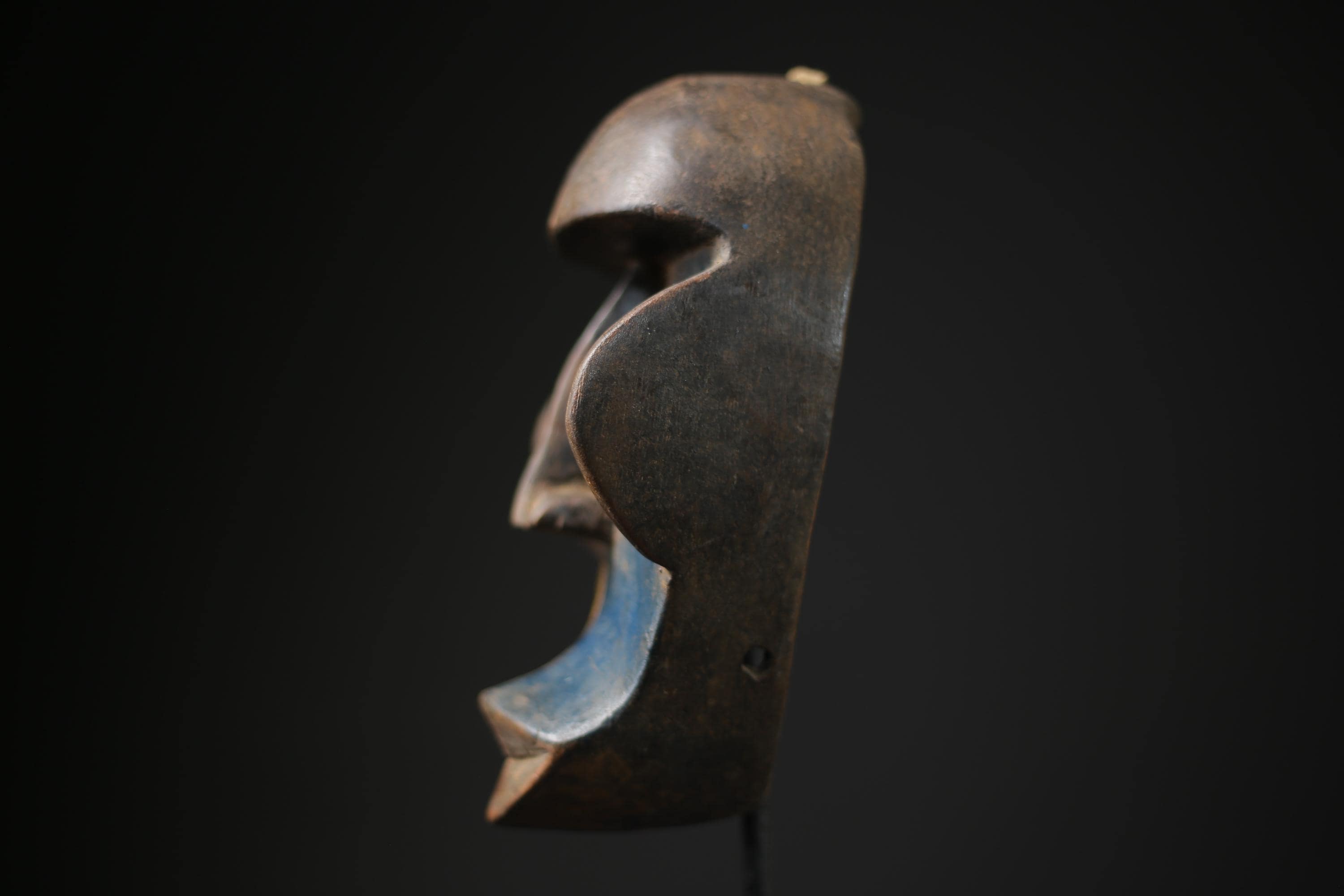 African Mask Wood Carving African Tribal Mask Vintage Dan Kran Mask Home Décor-8430