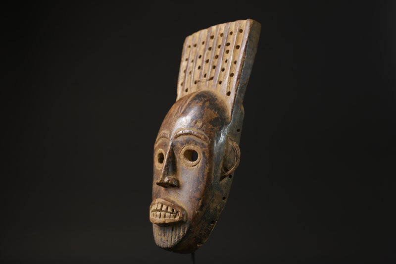 African Tribal Wood masks Home Décor Tribal Mask Guro Tribe Home Décor-9749