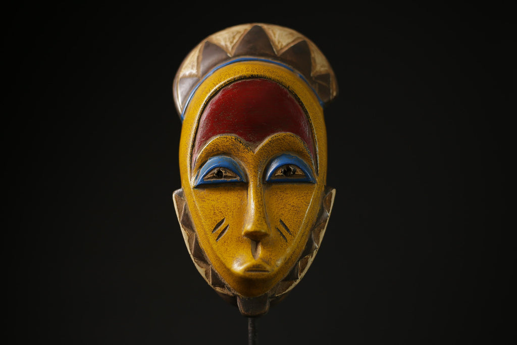 African Tribal Wood masks Home Décor Tribal Mask Guro Tribe Home Décor-G2279
