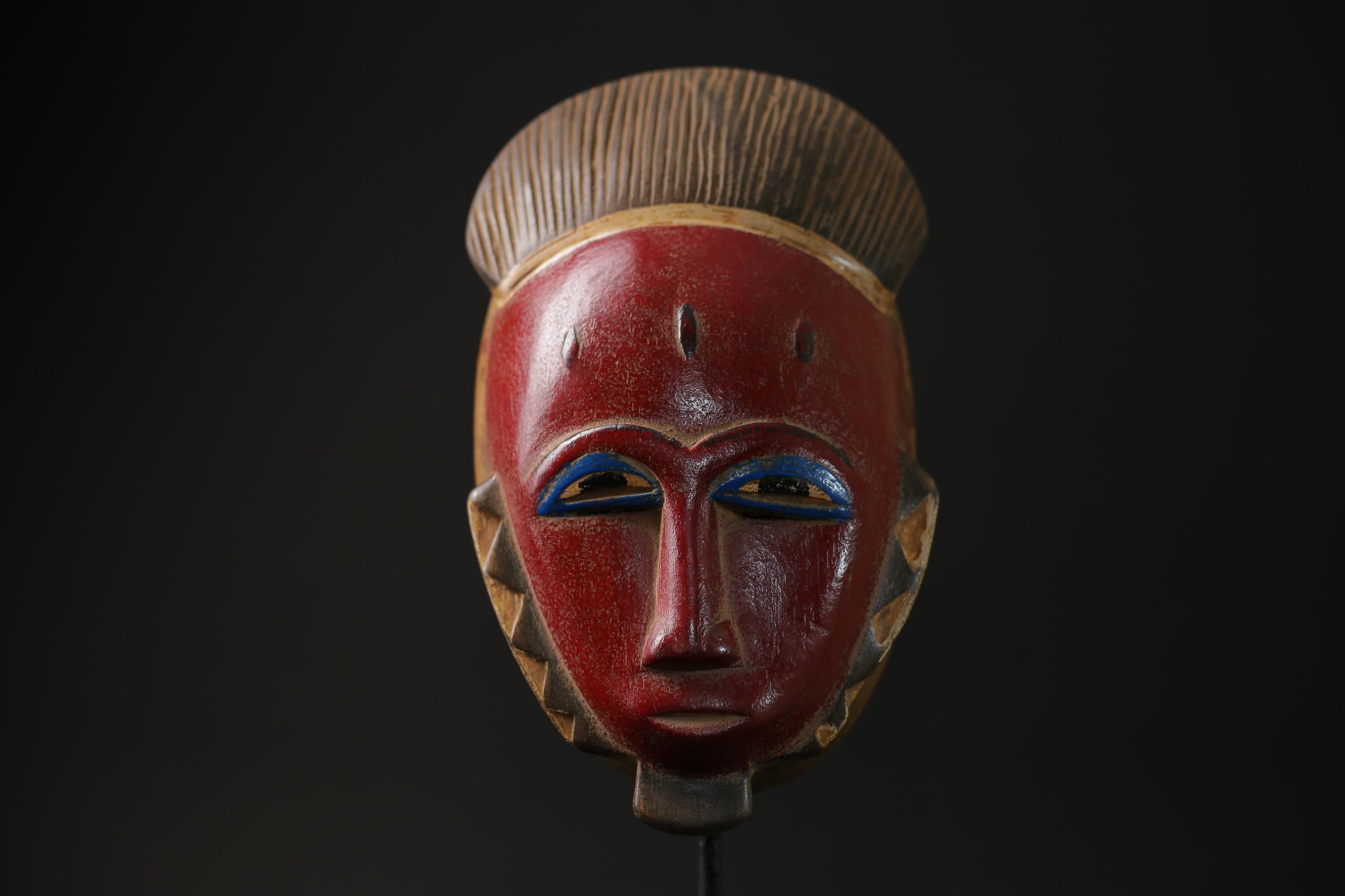 African Home Decor masks Wall Hanging Traditional Antique Folk Art Baule-G2286