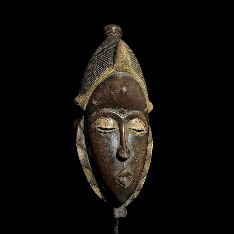 African Mask From The Guru Tribe Art Baule Mask Wall Tribal masks for wall-G2033