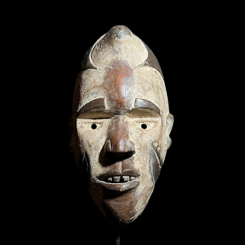 African Nigerian Igbo Wood Carved Spirit Mask IGBO Mask tribal masks for wall-G2035