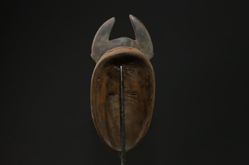 African Carved Wood Handmade Masks Tribal Guru Mask Elephant masks for wall-G2298