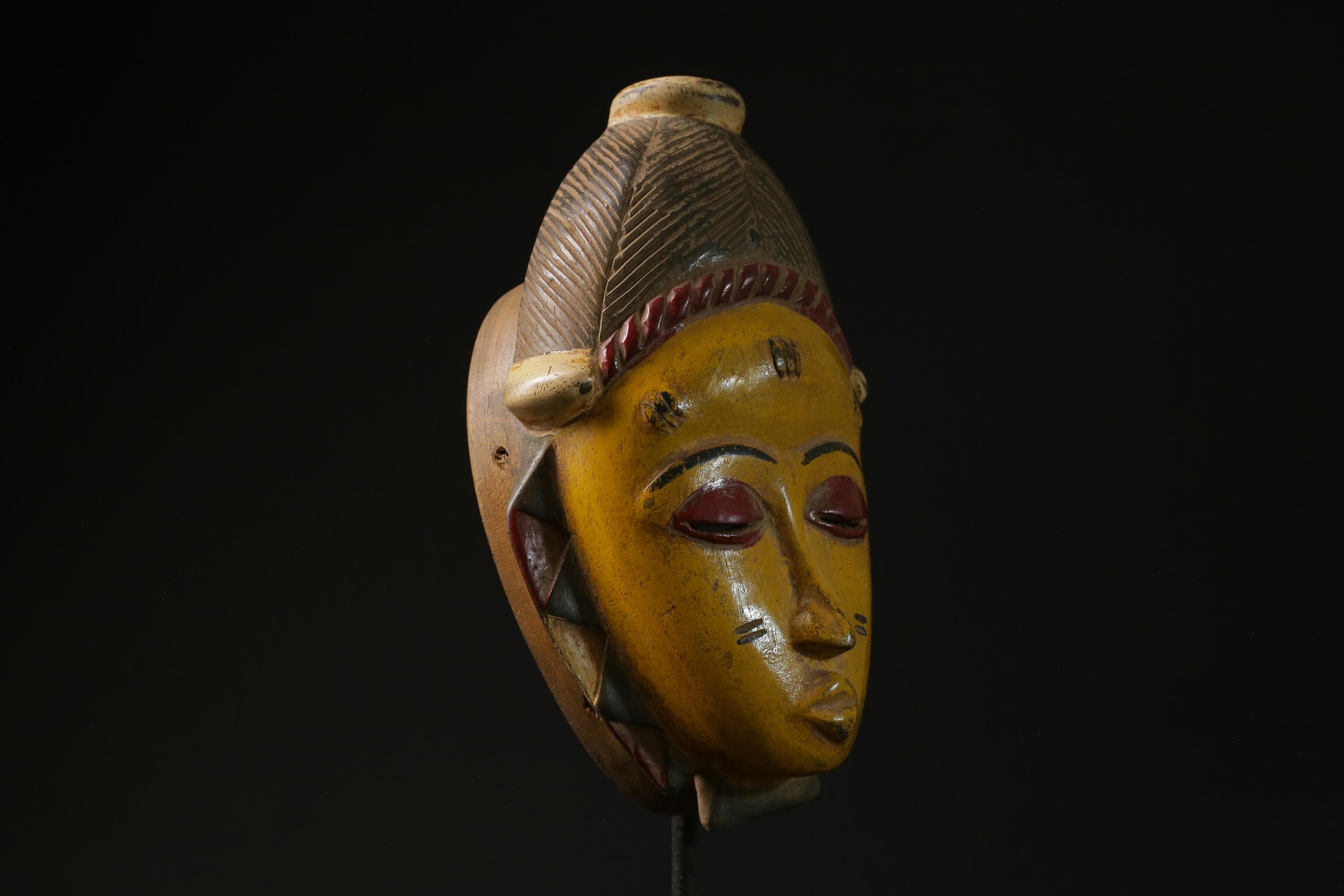 African Tribal Guro Mask Dance Mask This Mask Vintage Art Tribal Home Décor-G2299