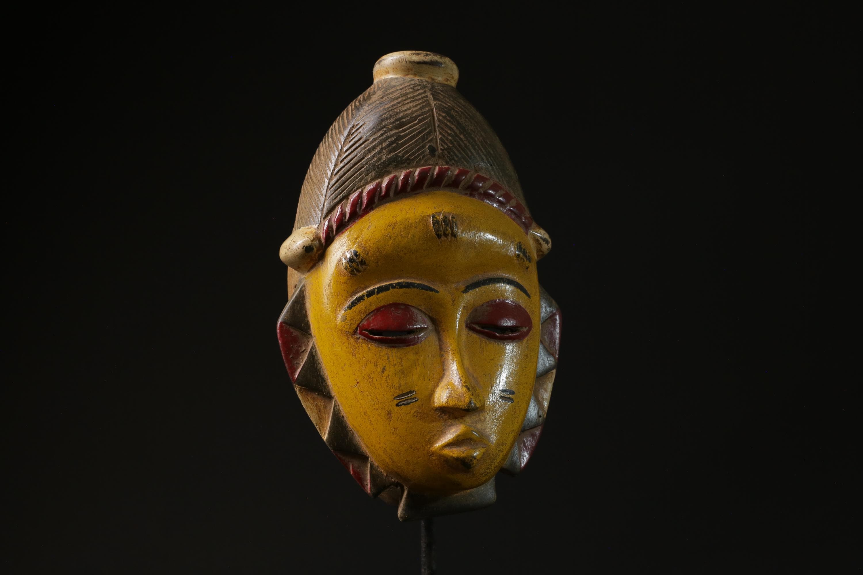 African Tribal Guro Mask Dance Mask This Mask Vintage Art Tribal Home Décor-G2299