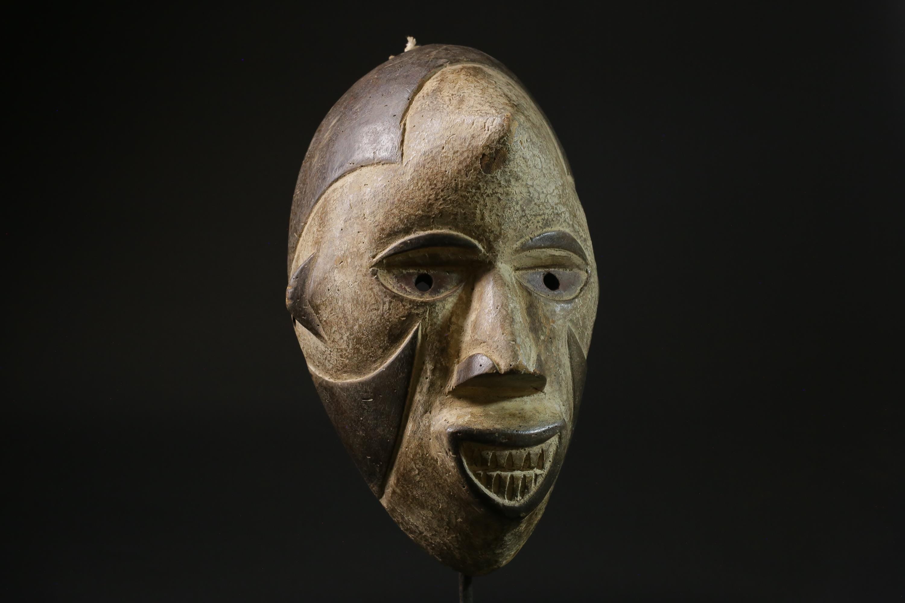 African Face masks Tribal Art Wooden Carved Mask Wood Igbo Spirit masks for wall-5553