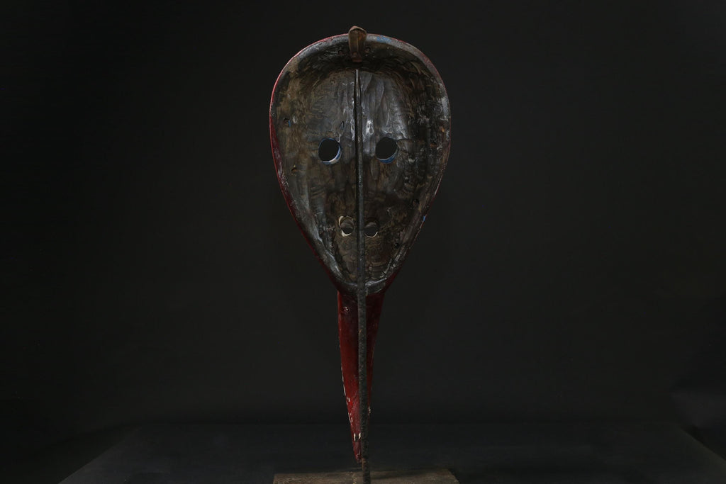 African Tribal Wood masks Dan Bird Man Wood Face Mask Home Décor Libera masks for wall-8442