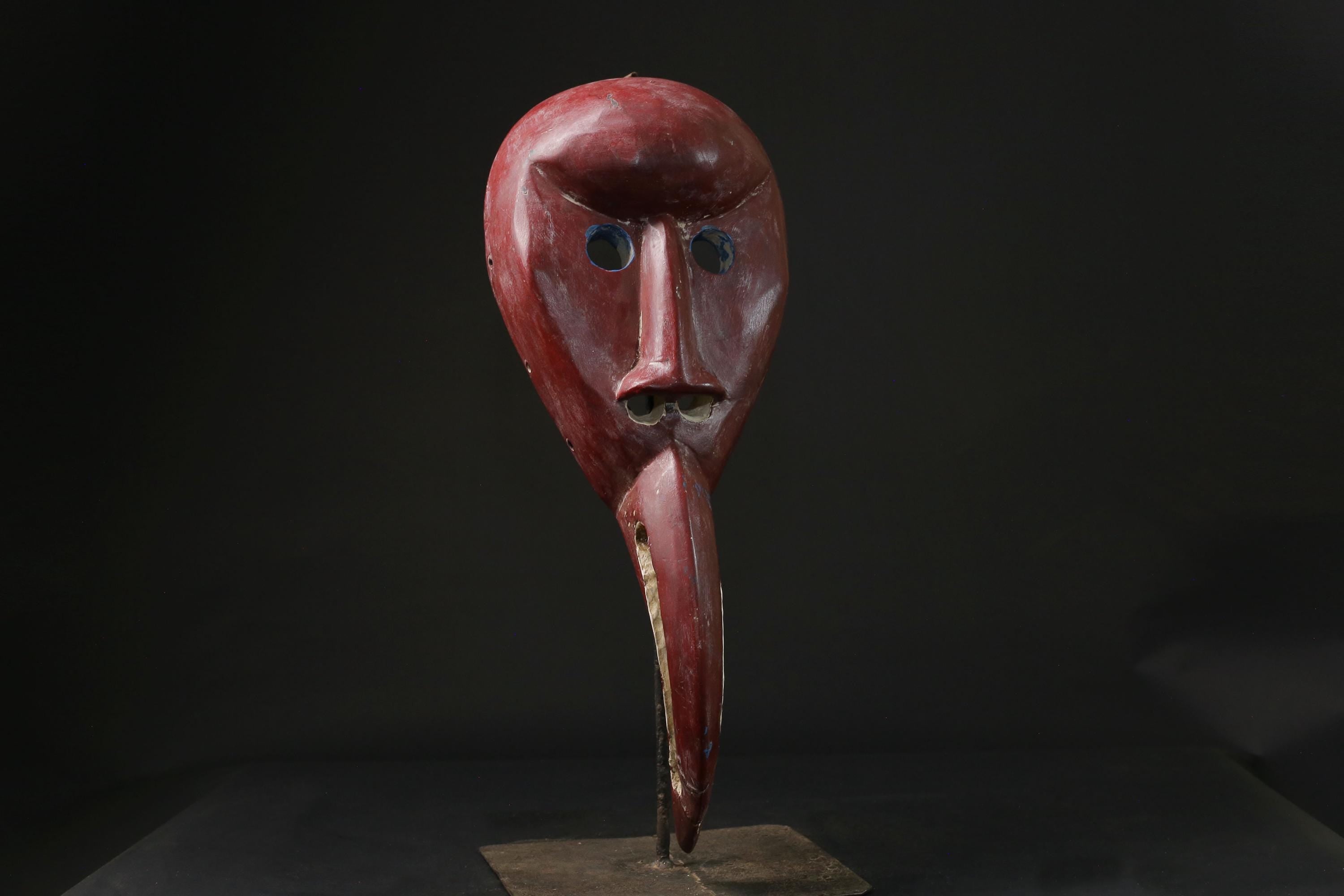 African Tribal Wood masks Dan Bird Man Wood Face Mask Home Décor Libera masks for wall-8442