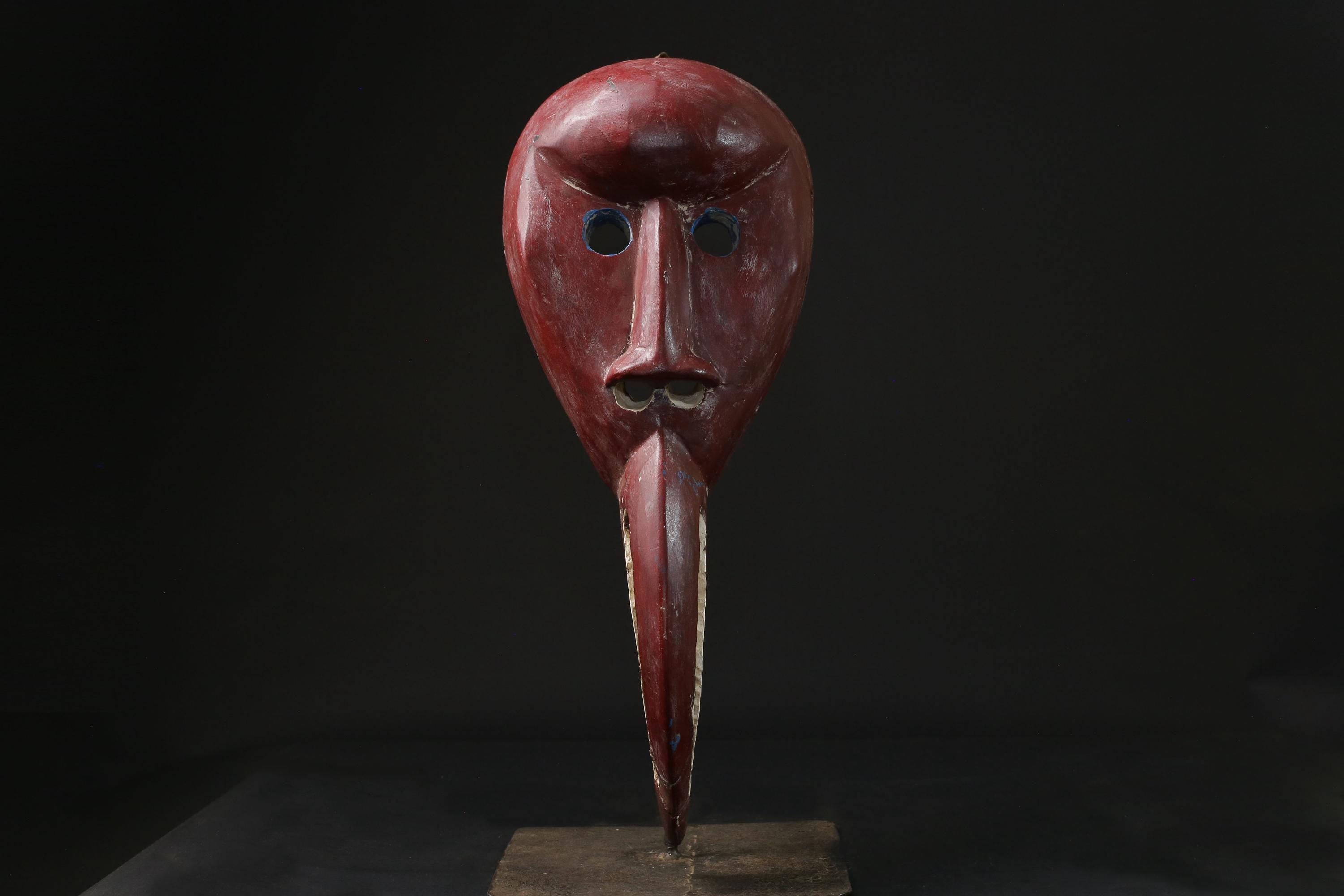 African Tribal Wood masks Dan Bird Man Wood Face Mask Home Décor Libera masks for wall-8442