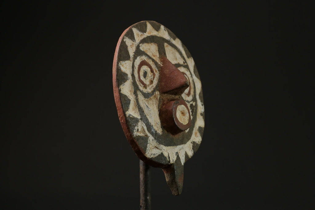 African Mask Tribal Face Mask Wall Hanging African Bobo Sun MasK Wall Hanging-6931