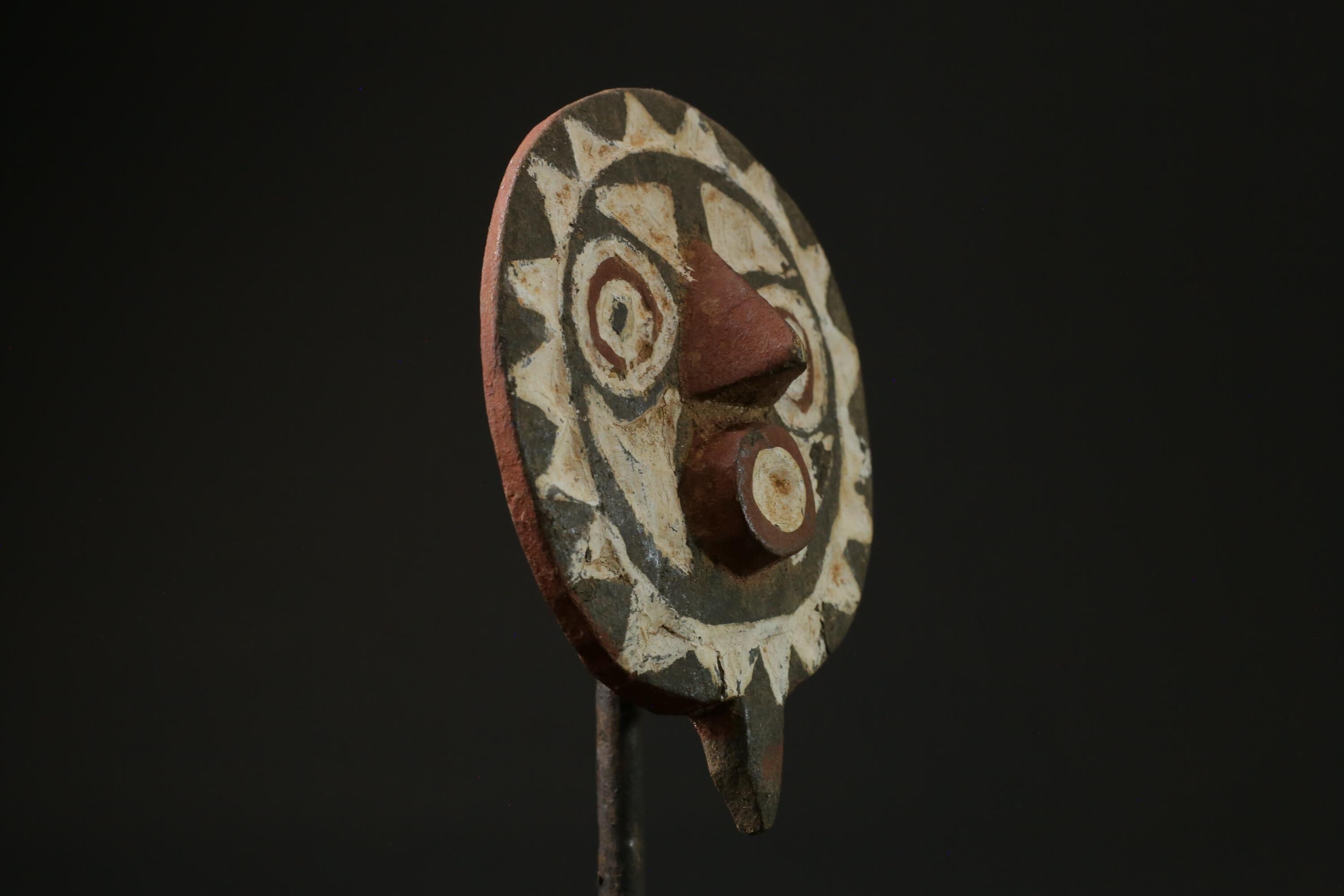 African Mask Tribal Face Mask Wall Hanging African Bobo Sun MasK Wall Hanging-6931