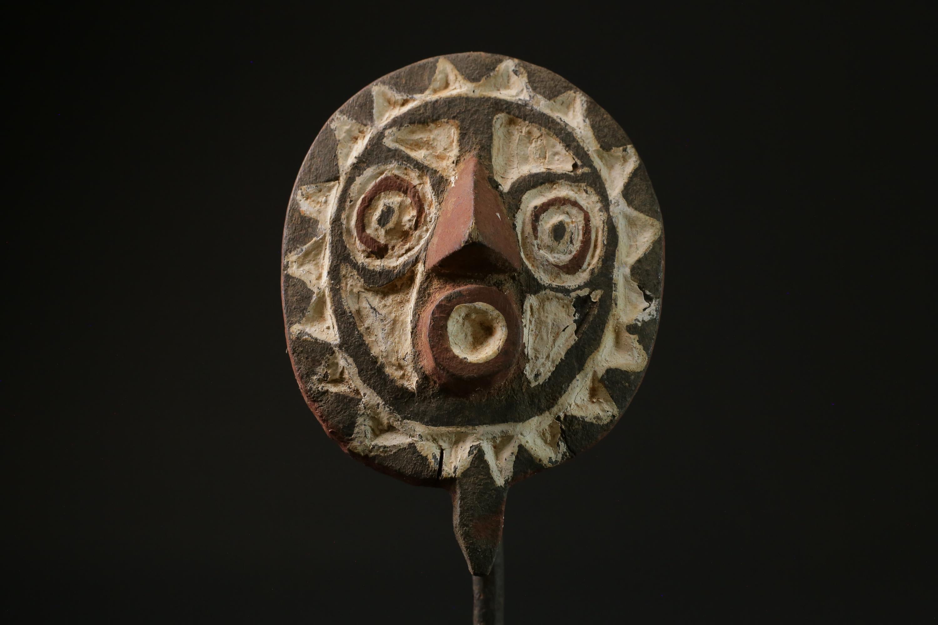 African Mask Tribal Face Mask Wall Hanging African Bobo Sun MasK Wall Hanging-6931