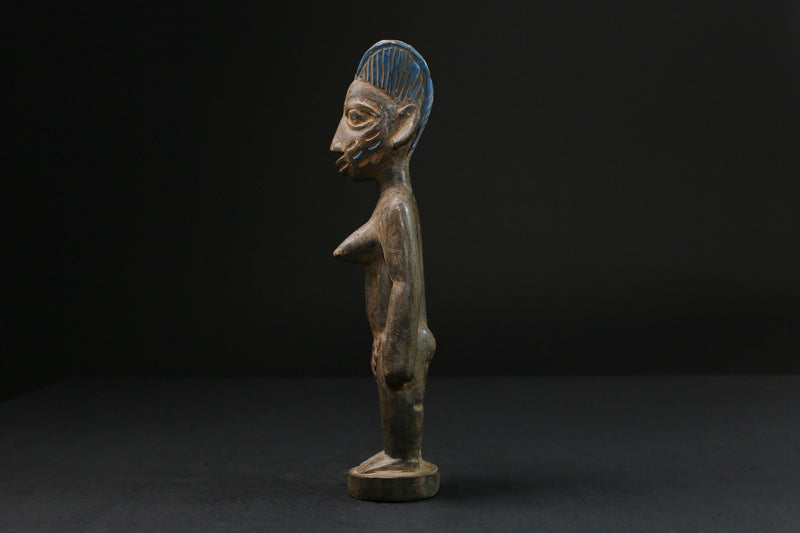african statue wooden African Ere Ibeji Figures Yoruba Peoples Nigeria -9758