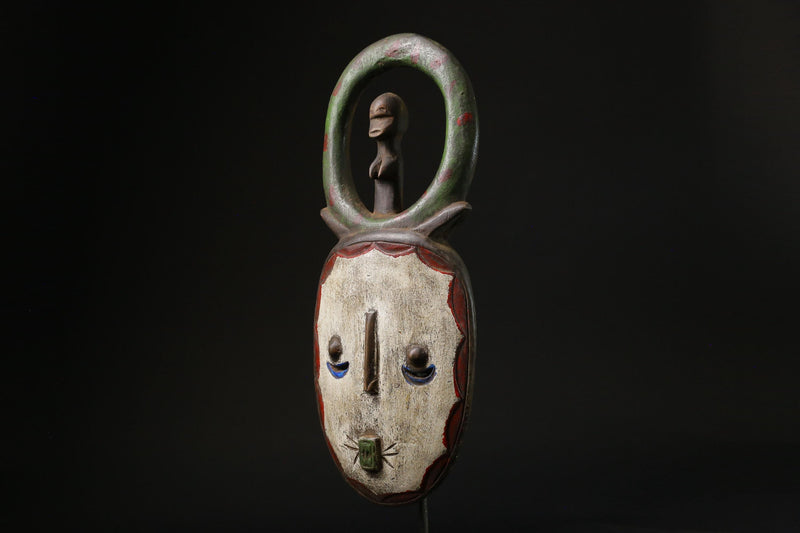 African Tribal Wood masks Home Décor Traditional Goli Guru Tribe Wood masks for wall-9765