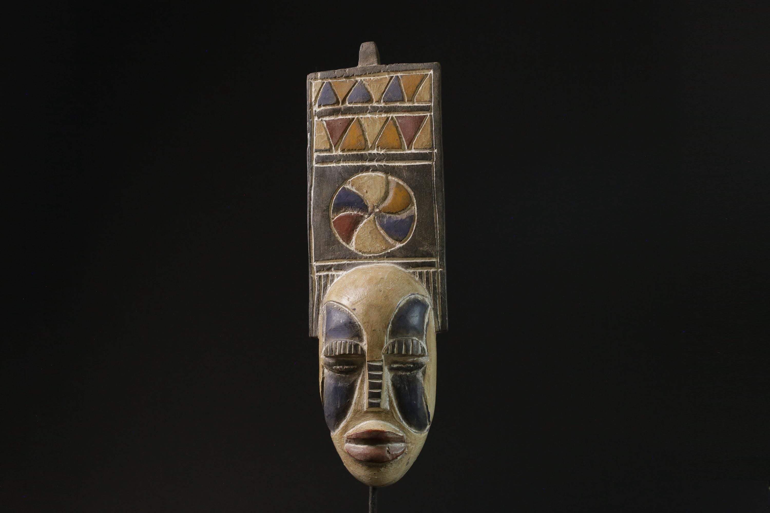 African Tribal Wood masks Bobo Peoples, Bwa plank owl mask African masks -3839