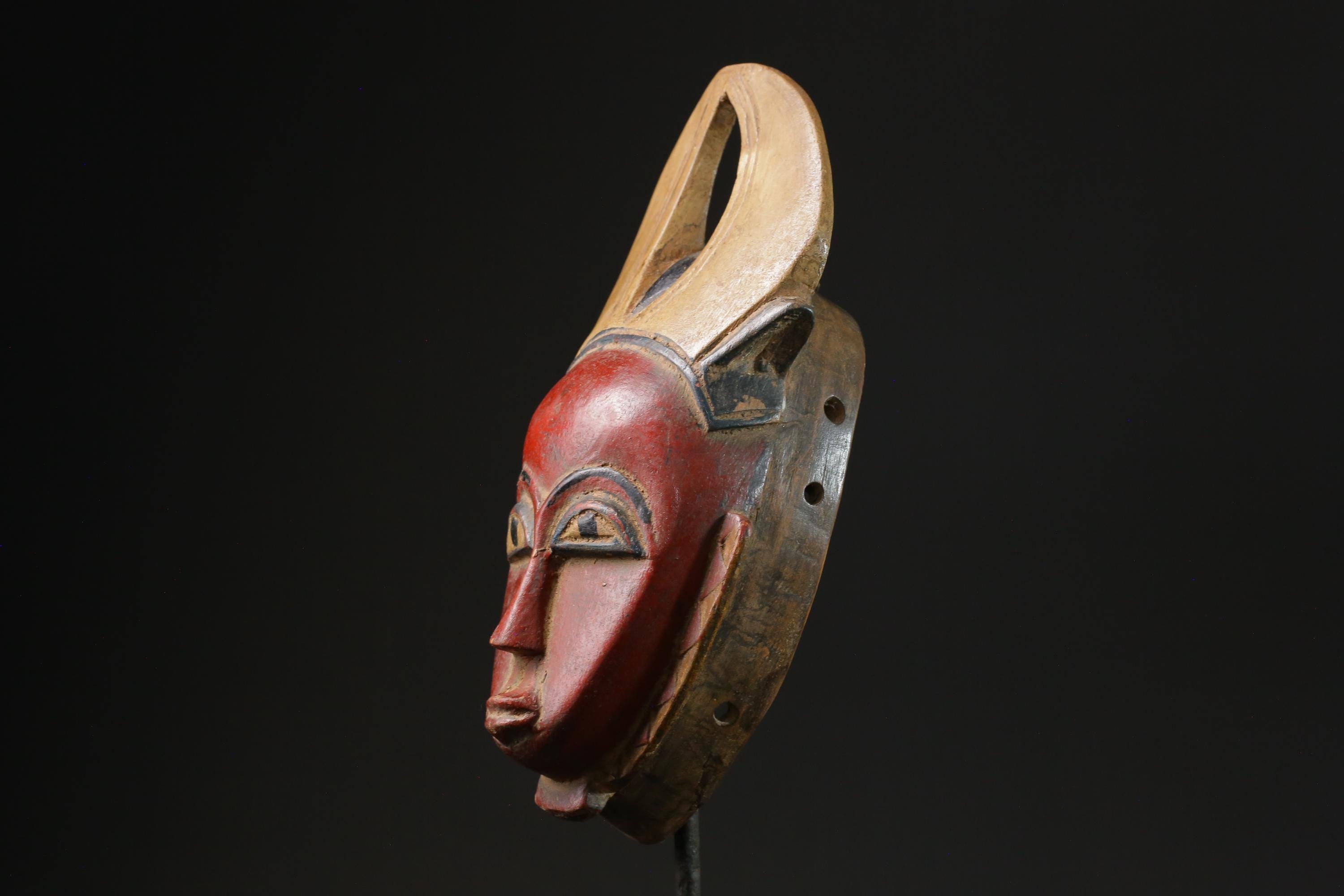 African Mask Wall Art Handmade Home Décor Guro Mask art tribal Home Décor-8465
