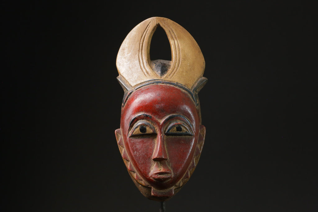 African Mask Wall Art Handmade Home Décor Guro Mask art tribal Home Décor-8465