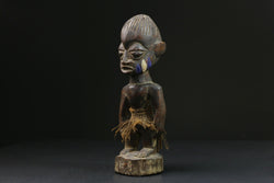 african statue wood Sculptures tribal Art Wooden Statue Igbo African figure-9776