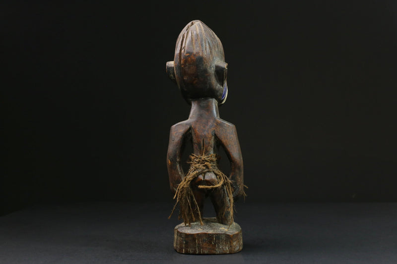 african statue wood Sculptures tribal Art Wooden Statue Igbo African figure-9776