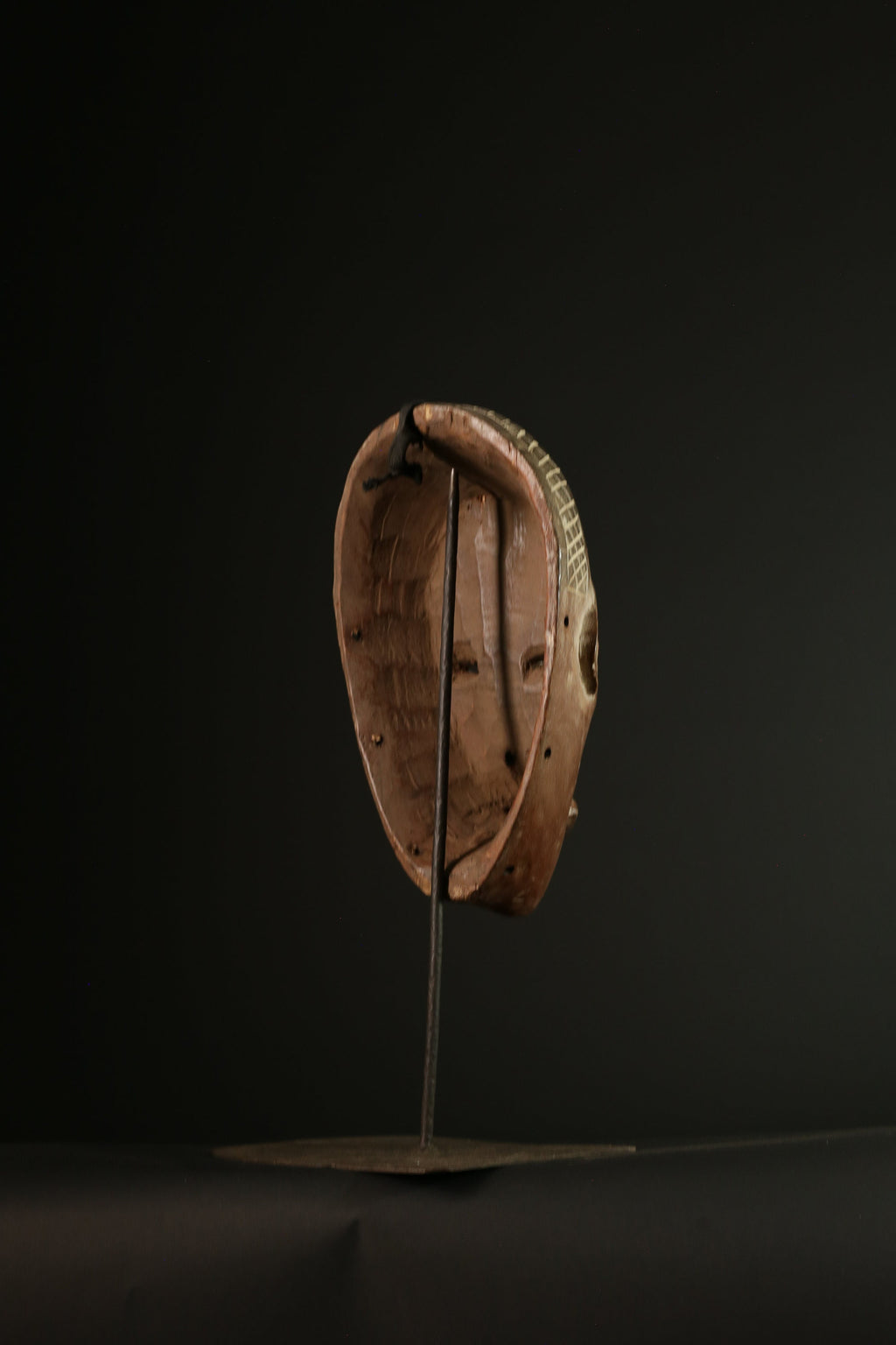 African mask antiques tribal mask vintage Wood mask Carved Chokwe mask-G2016