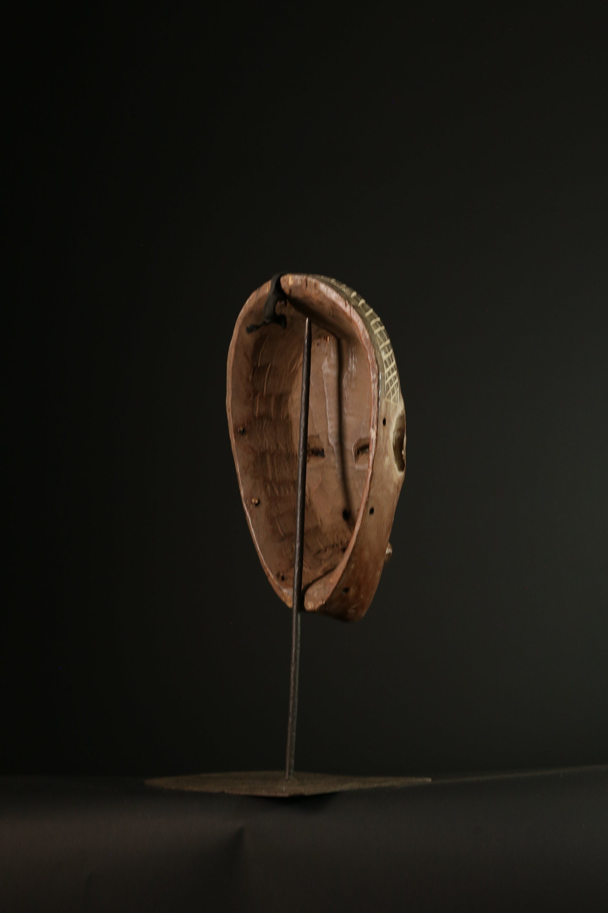 African mask antiques tribal mask vintage Wood mask Carved Chokwe mask-G2016