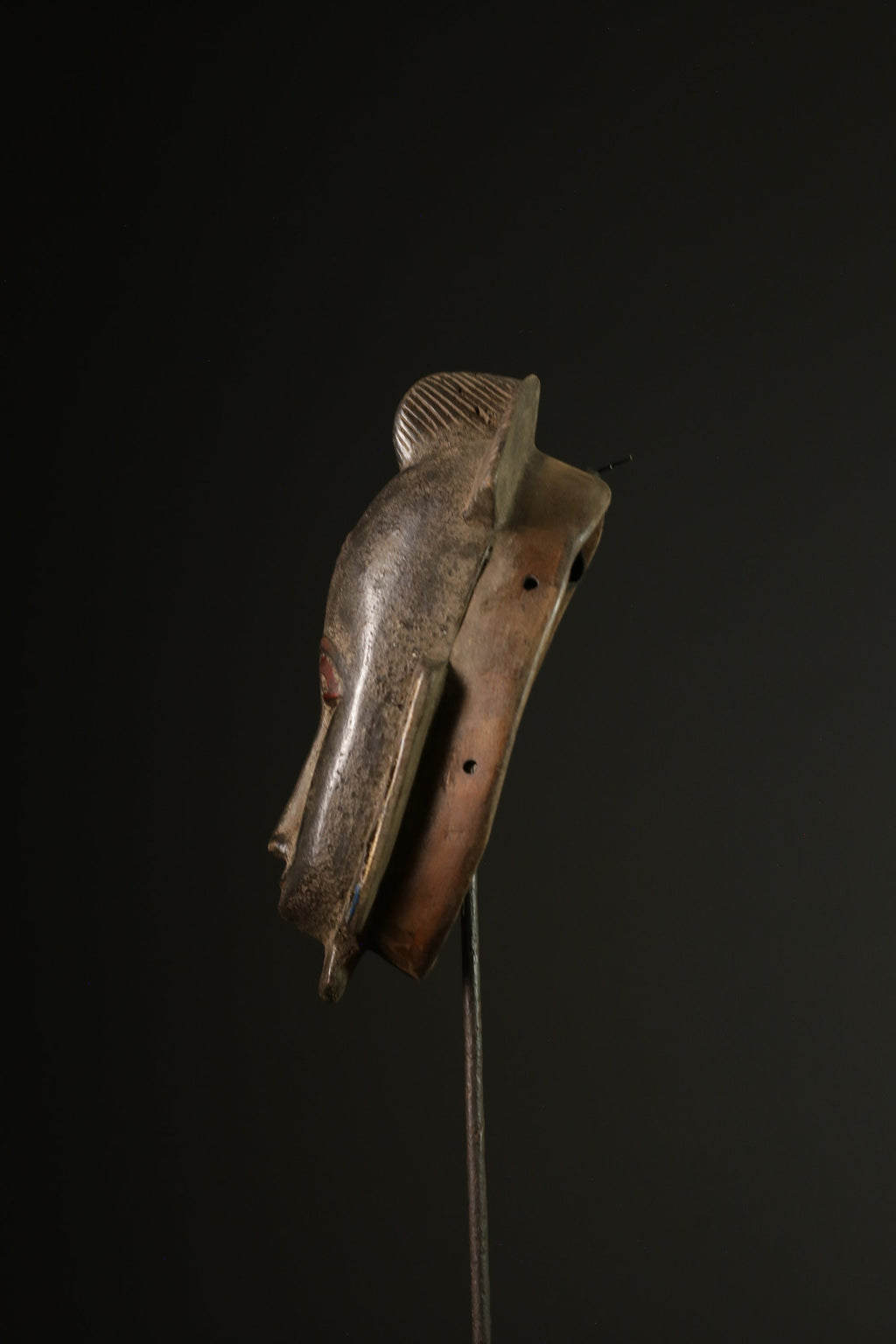 African mask antiques tribal Face vintage Baule Antique antique wall Mask-G2044