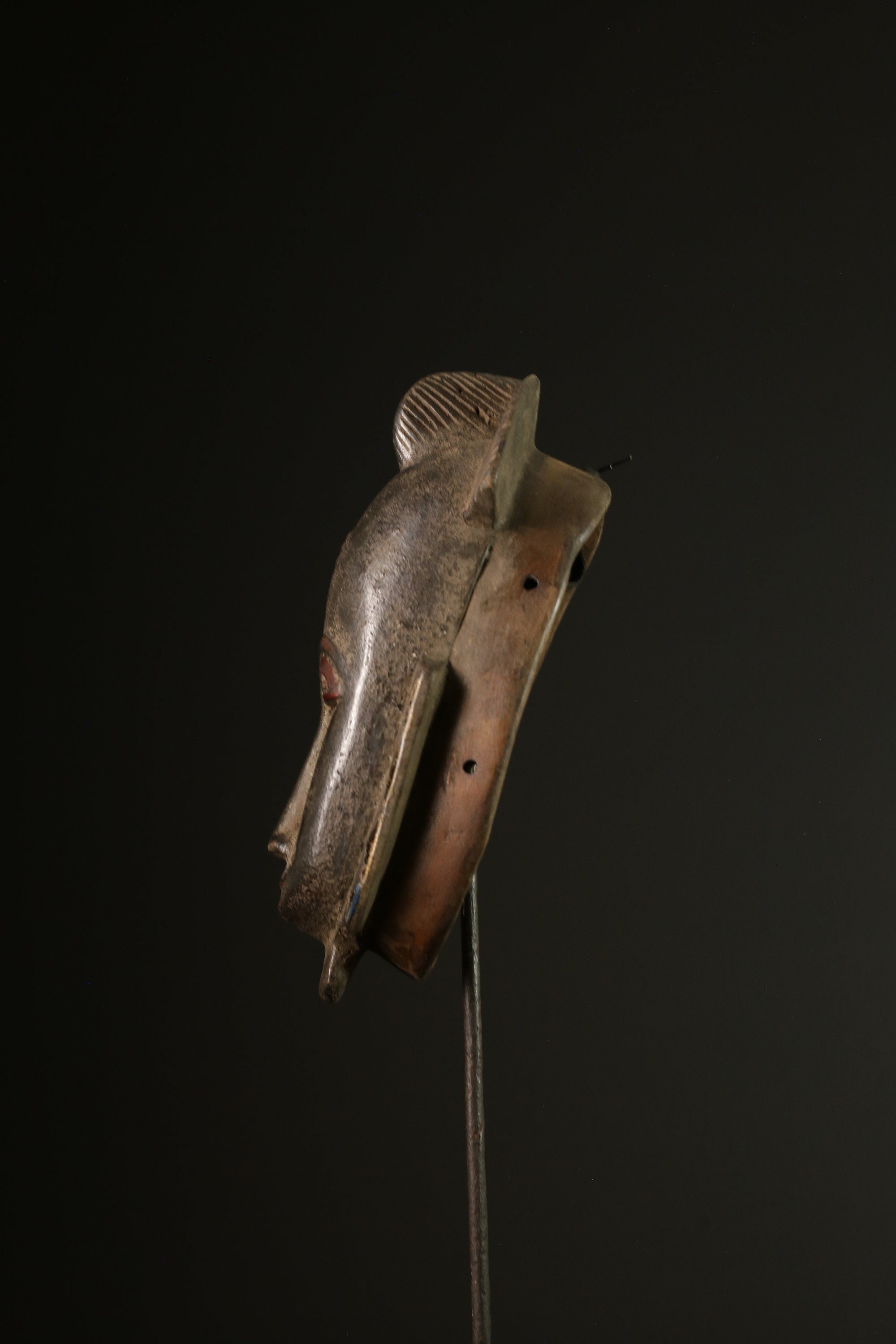 African mask antiques tribal Face vintage Baule Antique antique wall Mask-G2044