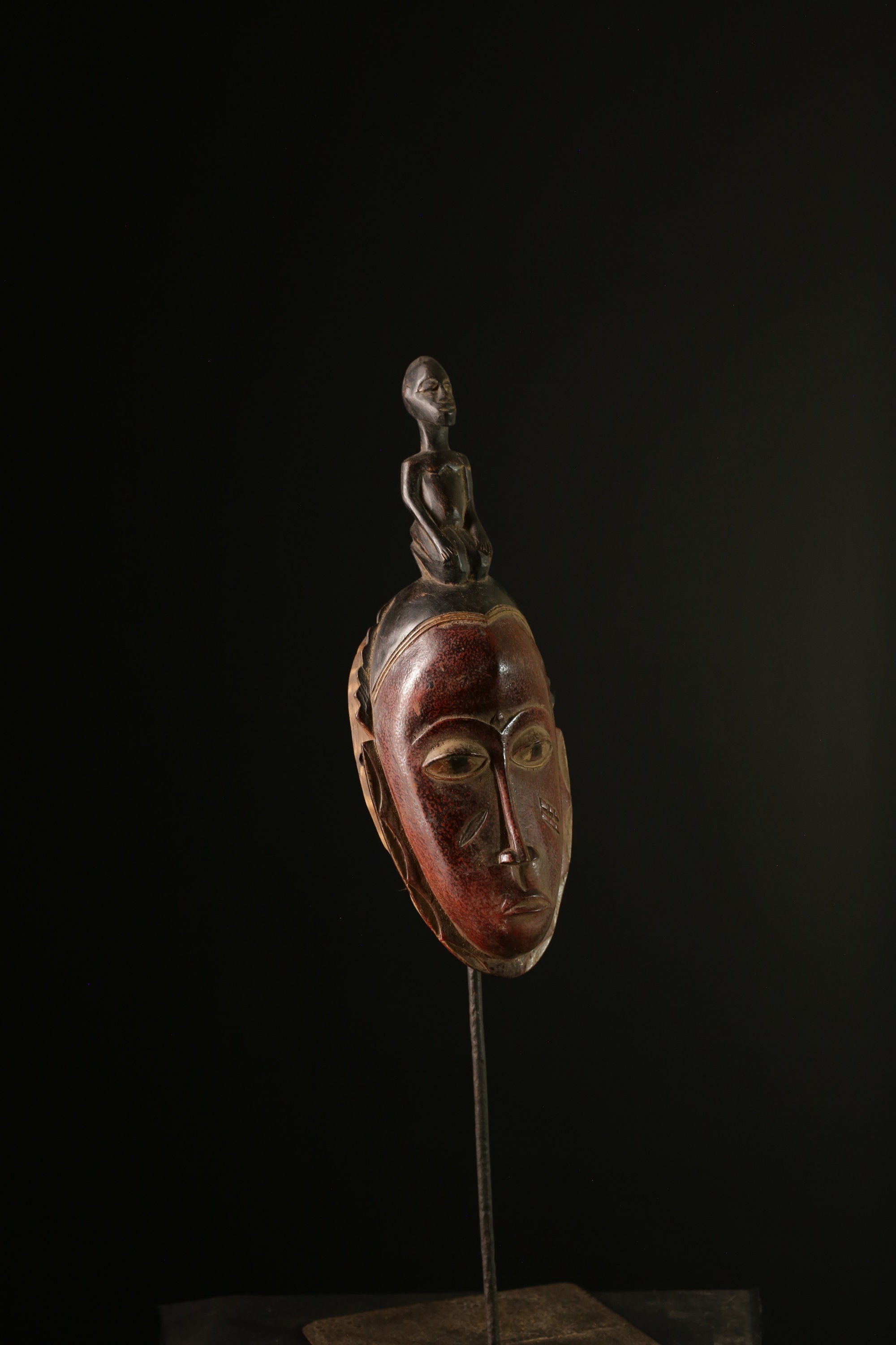 African Tribal Mask African Mask Wall Hanging Primitive Art Guro vintage -G2052