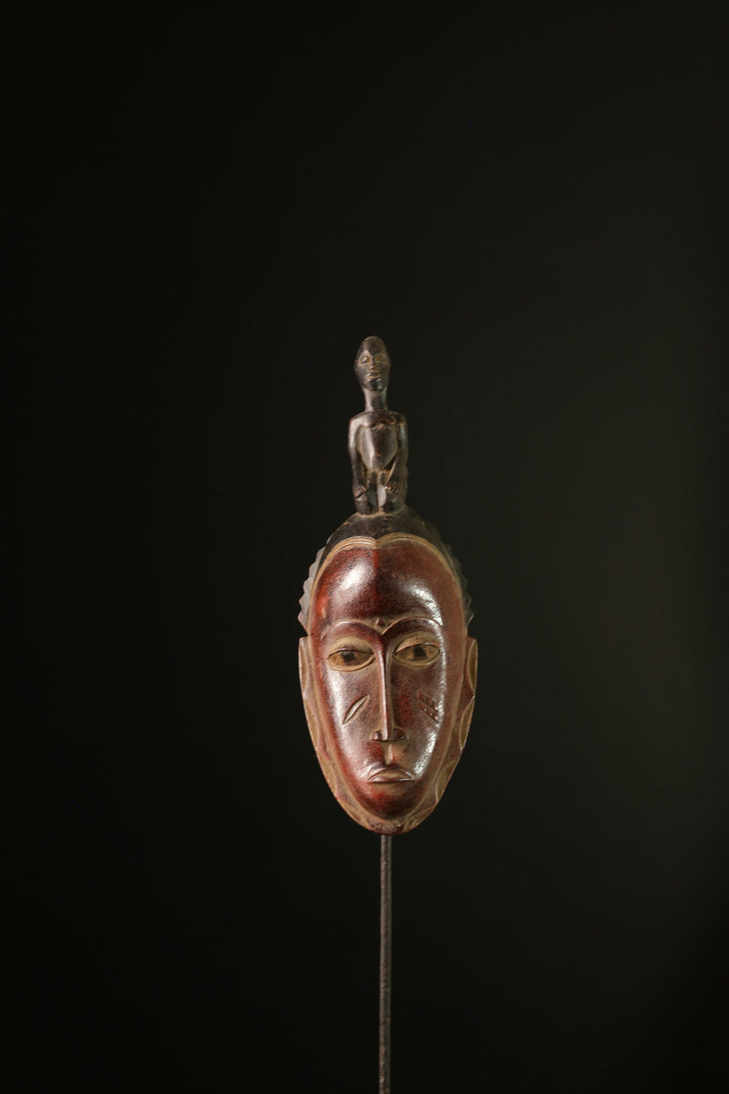 African Tribal Mask African Mask Wall Hanging Primitive Art Guro vintage -G2052