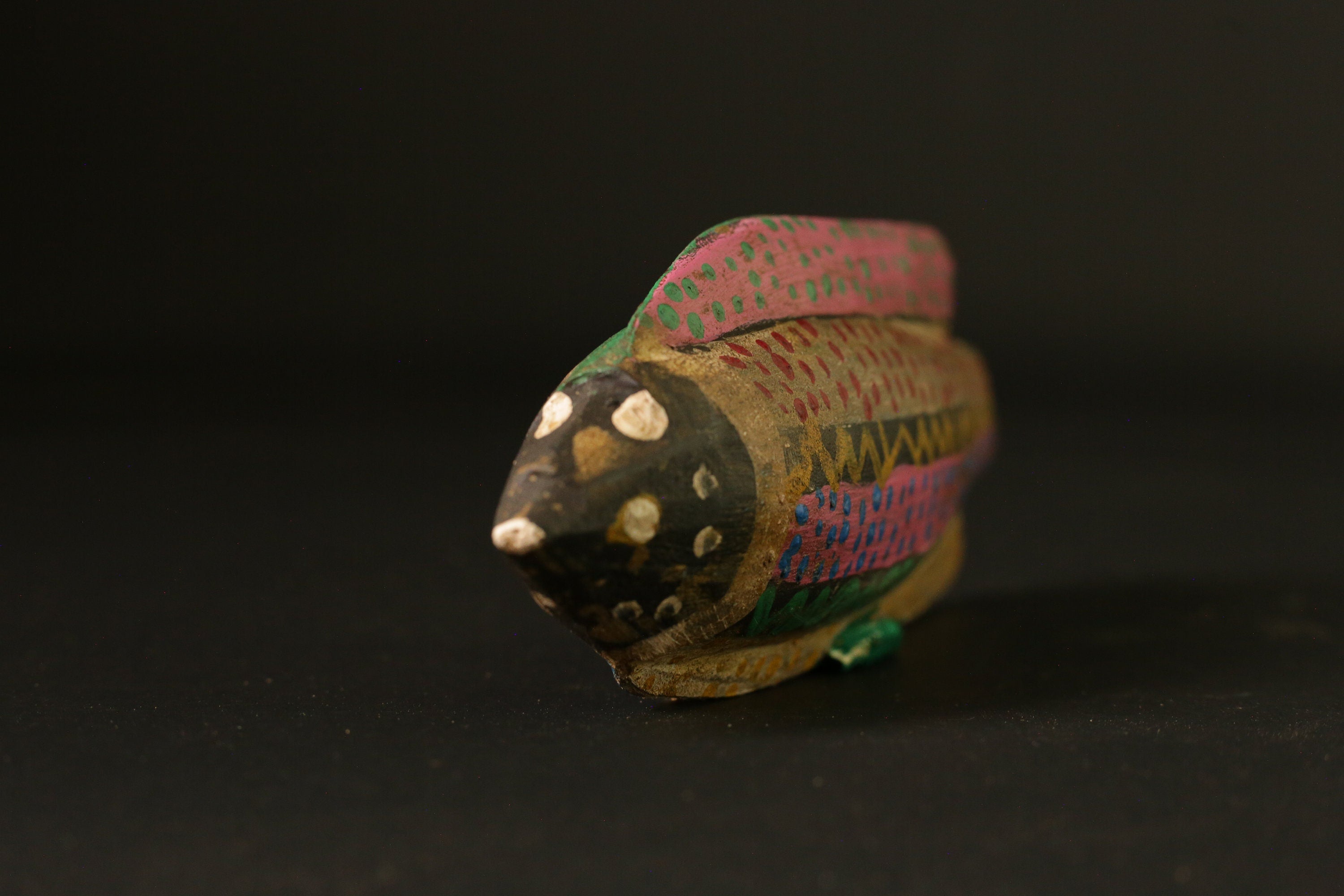 african sculpture Tribal Art Wooden statue wood Ancient mask Bozo Fish-G2051