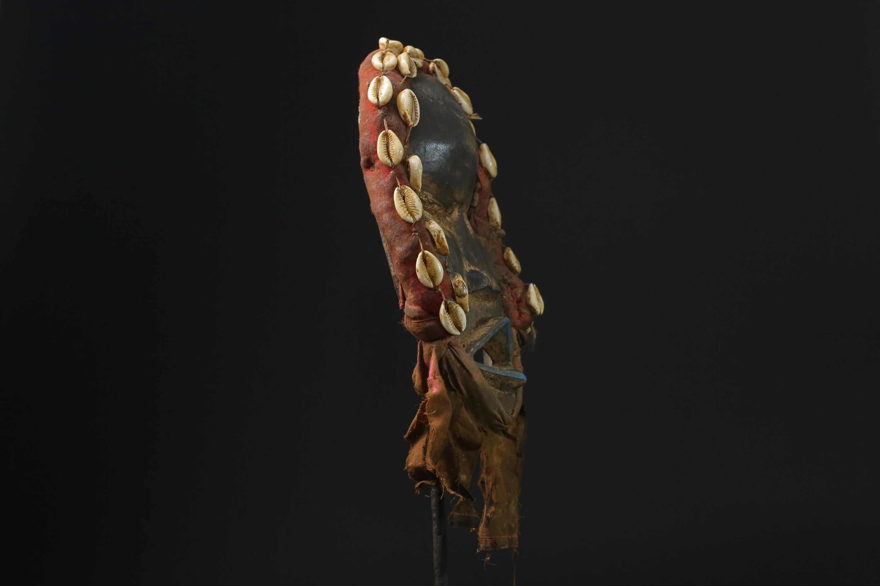 African Tribal Face Mask Wood Hand Carved Vintage Wall Hanging Dan masks for wall-G2339