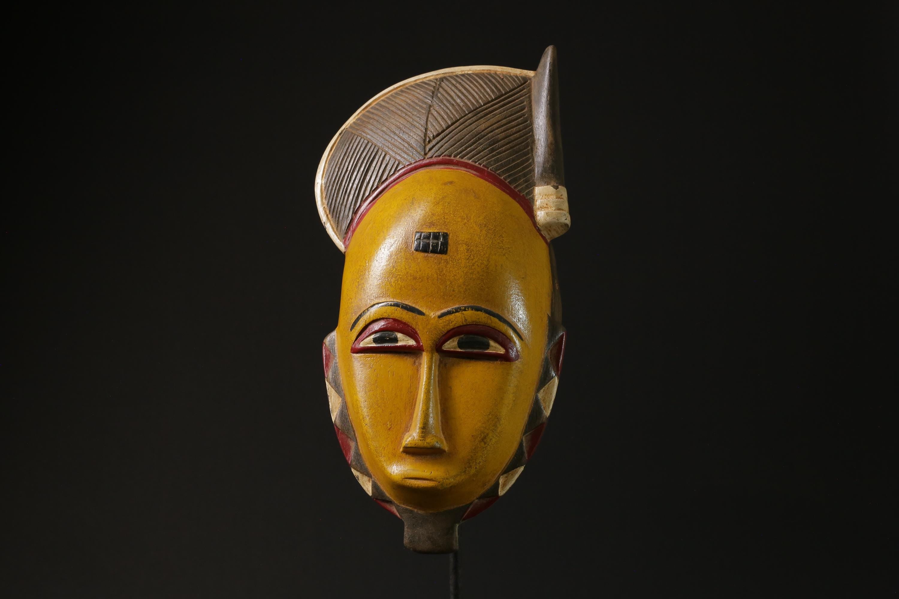 African Decor tribal Baule Wall Hanging Home Décor Liberia Wall Hanging masks for wall-G2353