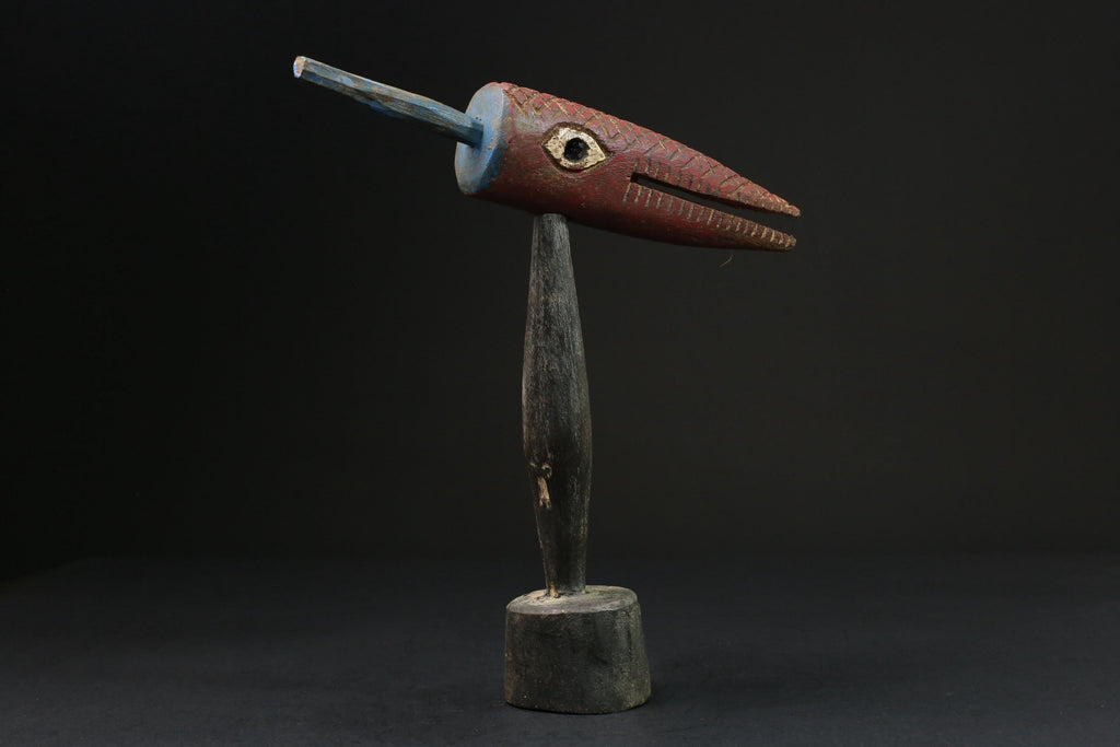 African figure African Hand mask Face Hand statue Ciwara Bambara Female-G2355