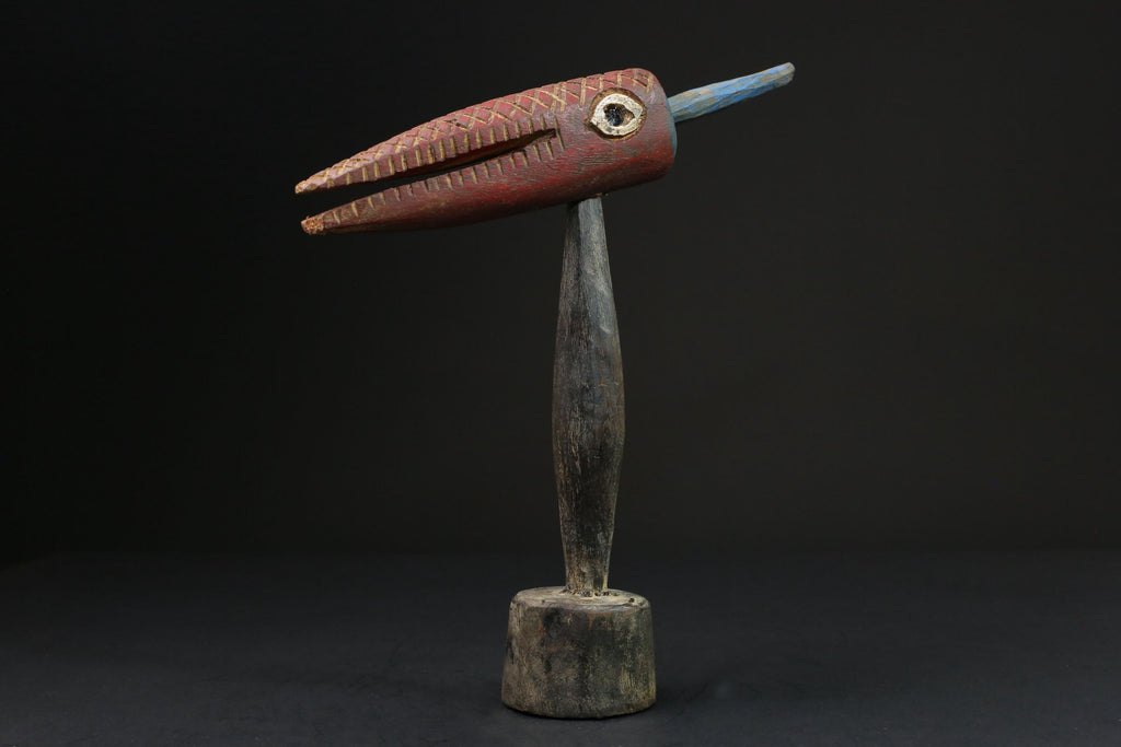 African figure African Hand mask Face Hand statue Ciwara Bambara Female-G2355