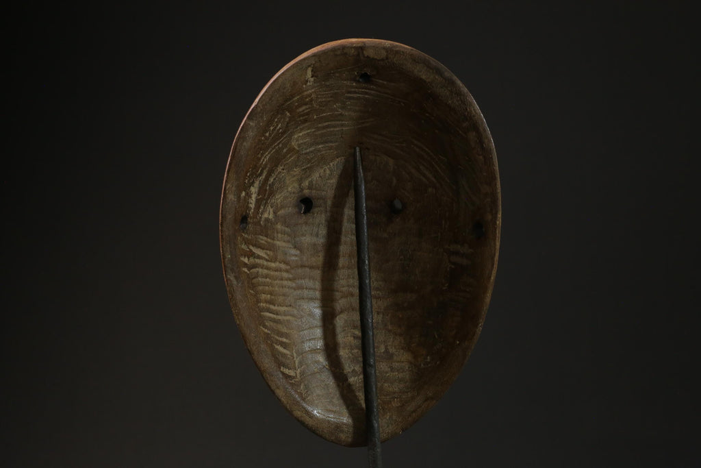 African Mask Tribal Face Mask Wood Lega Idimu Mask Congo Democratic masks for wall-6981