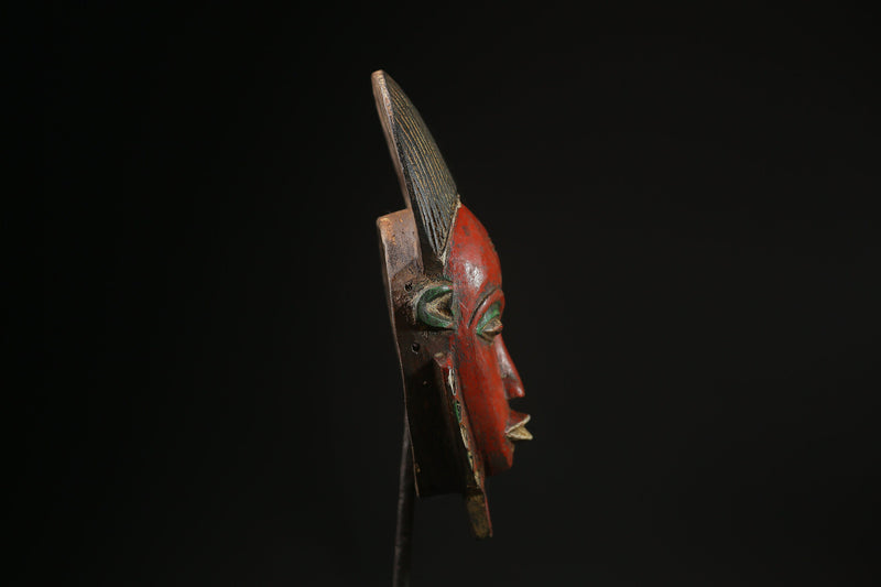 African Tribal Wood masks Antique Goli's Baule Mask masks for wall-G2071