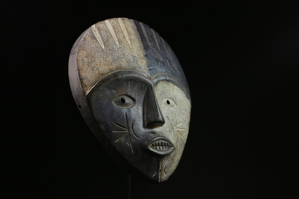 African Mask Faces Lega Mask Congo Bwami Mask Society Home Décor masks -G2077