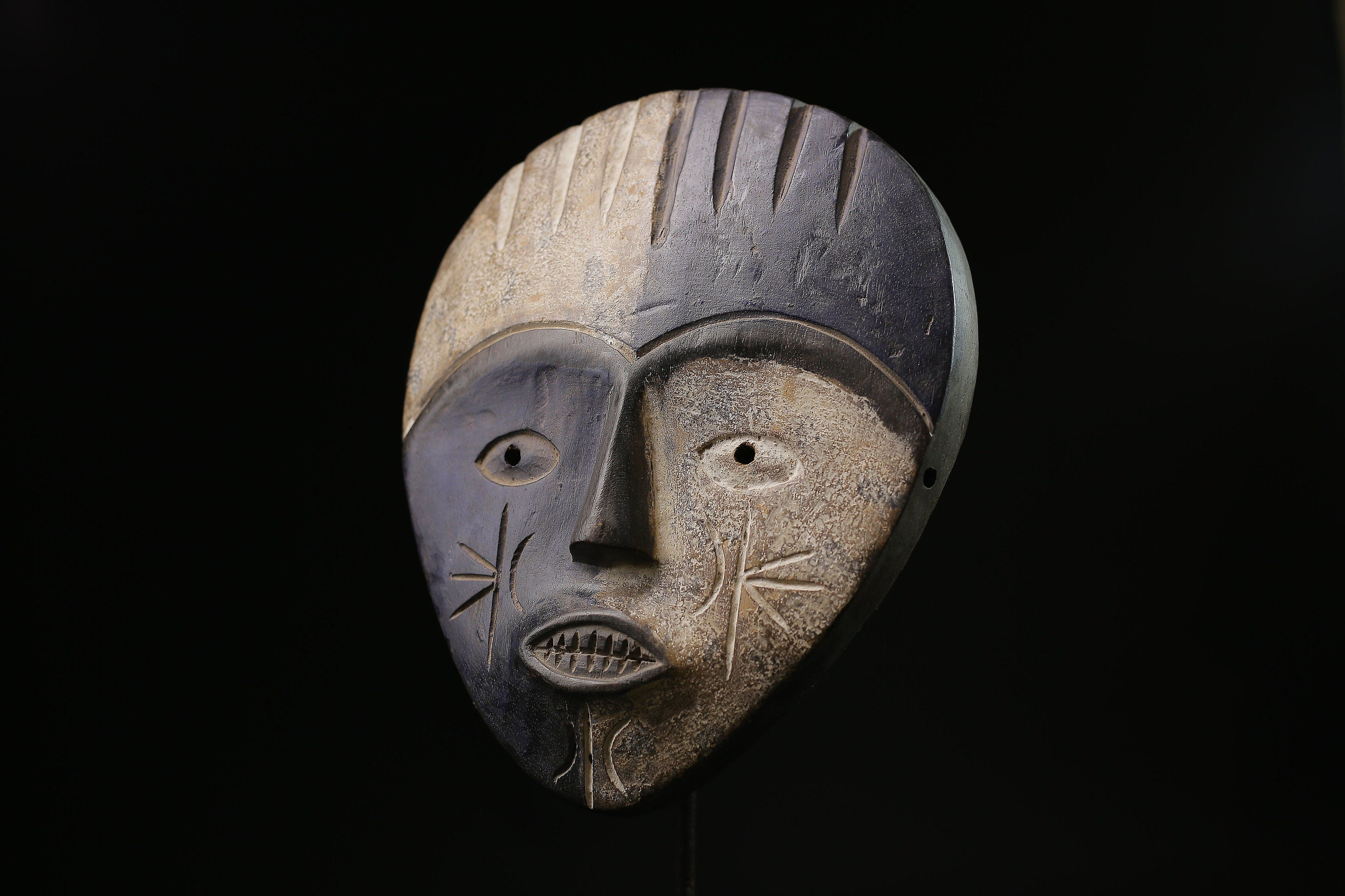 African Mask Faces Lega Mask Congo Bwami Mask Society Home Décor masks -G2077