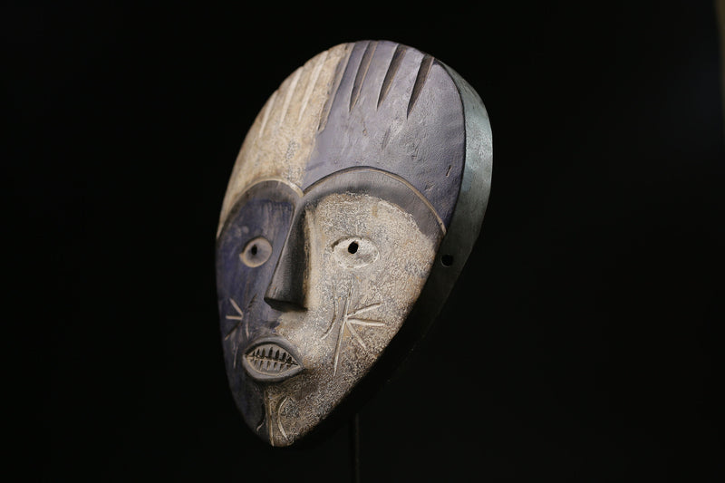 African Mask Faces Lega Mask Congo Bwami Mask Society Home Décor masks -G2077