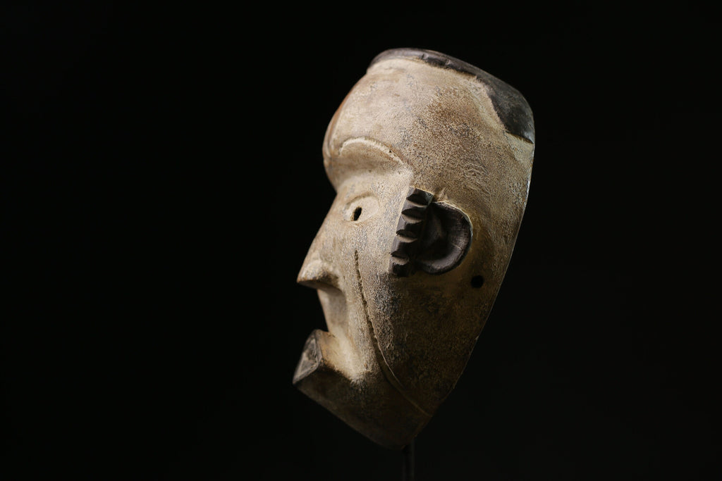 African Mask Faces Lega Mask Congo Bwami Mask Society Home Décor masks -G2079