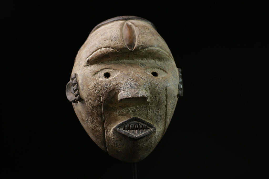 African Mask Faces Lega Mask Congo Bwami Mask Society Home Décor masks -G2079