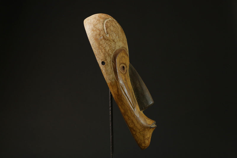 African Tribal Wood masks Spirit Mask With Torchlights Fang Secret masks for wall-6969