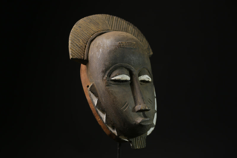 African Masks Carved Wood Tribal Guru Mask Of The African Handmade Masks-5315