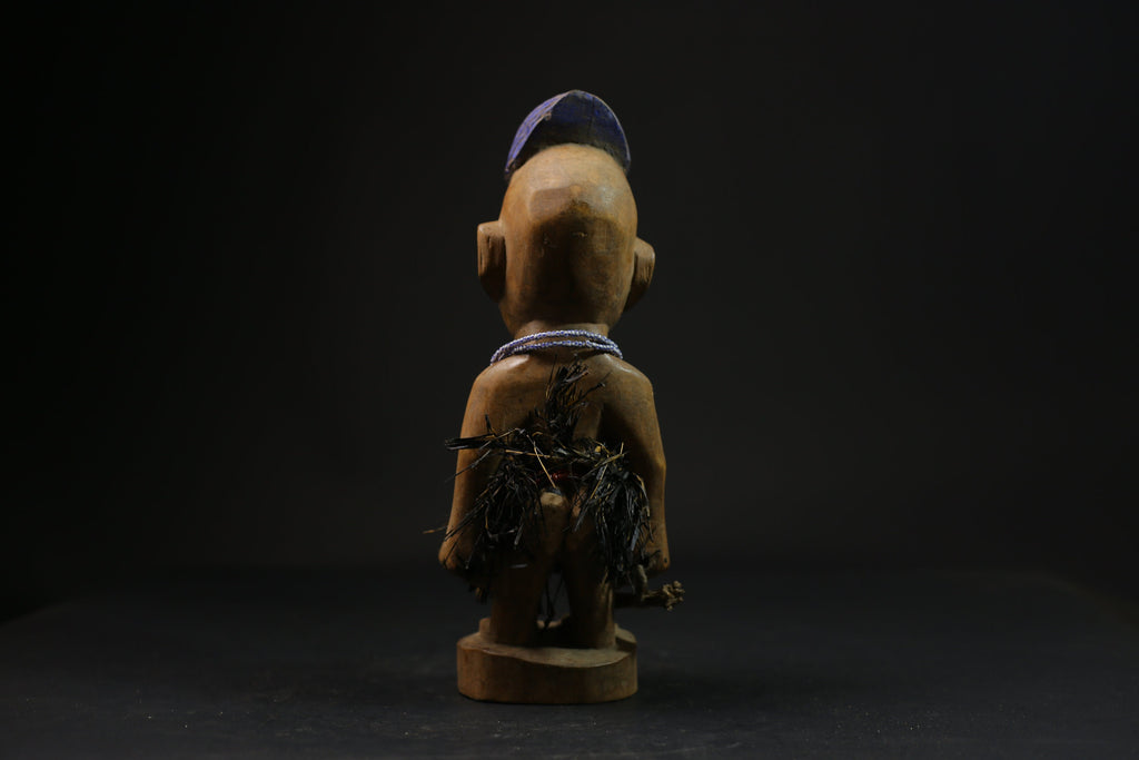 African Figure Ibeji Figure (Ere Ibeji) Yoruba Oshogbo Erin Region Nigeria-6761